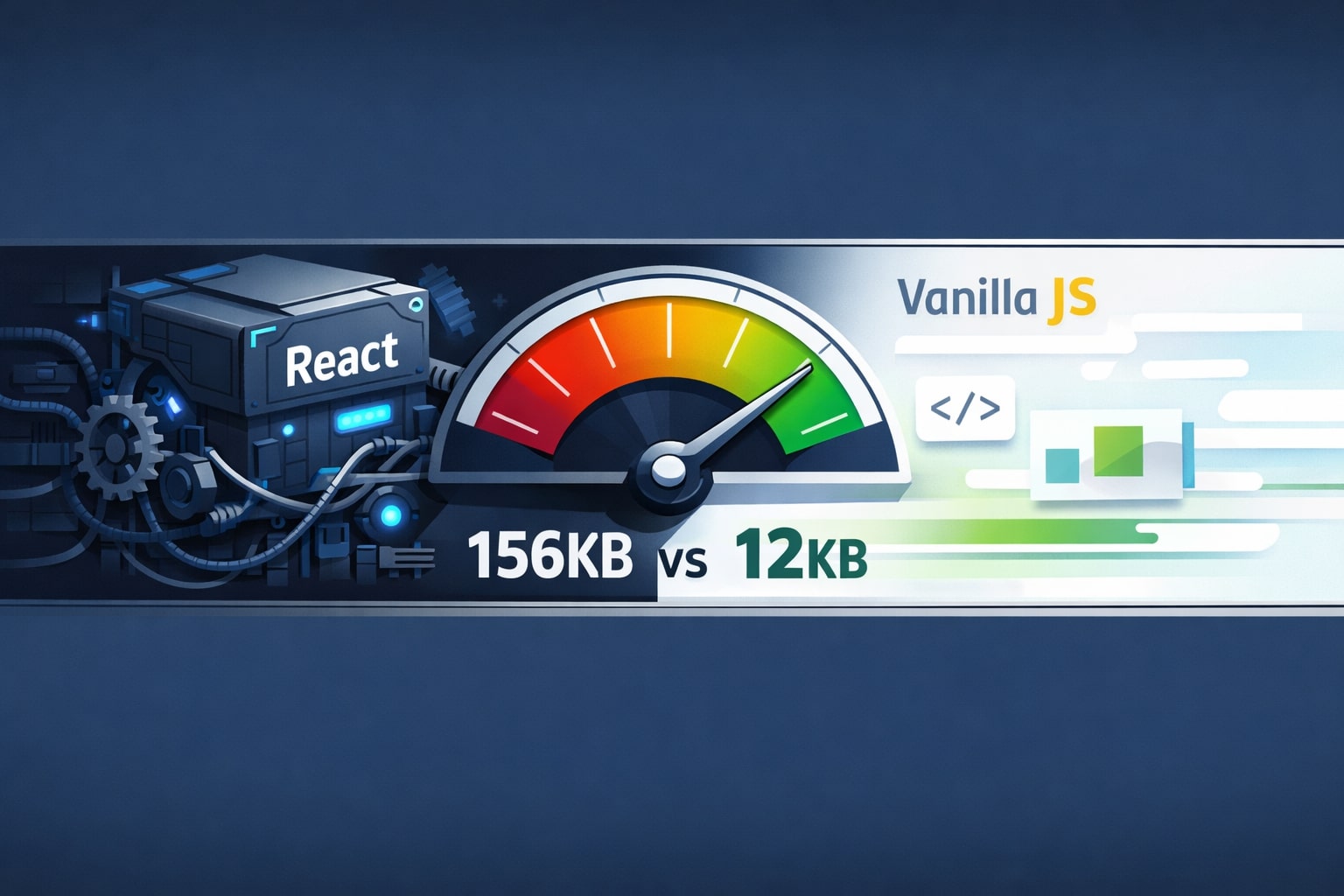 Vanilla JavaScript + Web Components Beat React: The Framework-Free Future of 2026